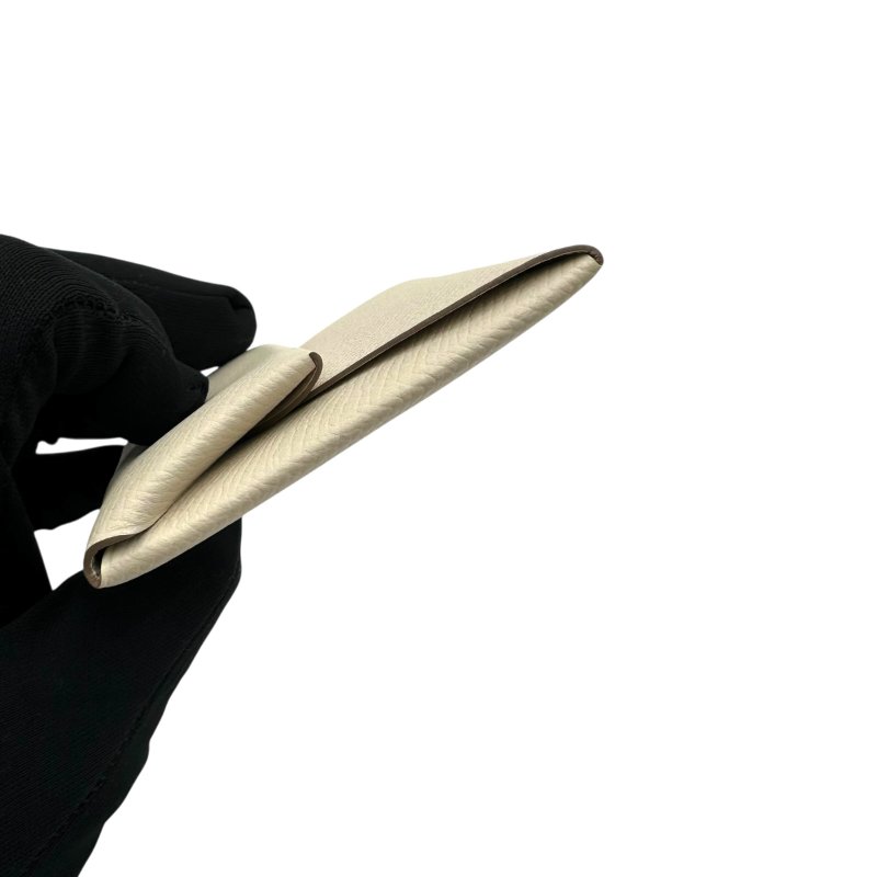 【美收精品】HERMES 米色零錢包 Y刻 B-899【隔月月中將轉賣至日本 上架期限30天】-3