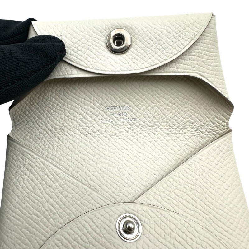 【美收精品】HERMES 米色零錢包 Y刻 B-899【隔月月中將轉賣至日本 上架期限30天】-5