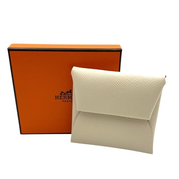 【美收精品】HERMES 米色零錢包 Y刻 B-899【隔月月中將轉賣至日本 上架期限30天】-9