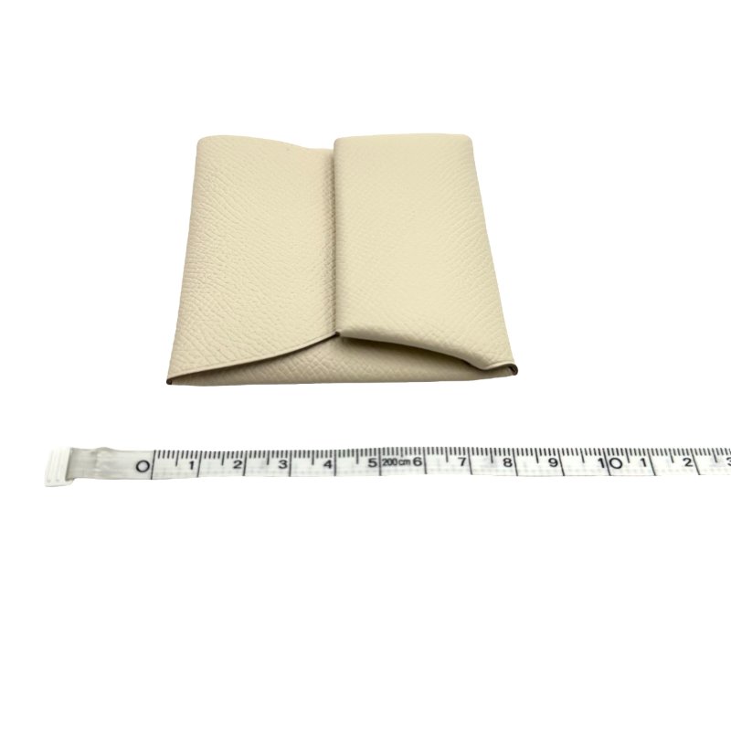 【美收精品】HERMES 米色零錢包 Y刻 B-899【隔月月中將轉賣至日本 上架期限30天】-11