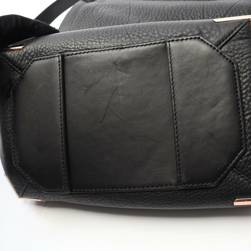 Alexander Wang PRISMA 雙肩背包,骷髏頭設計,黑色真皮,二手女款-6