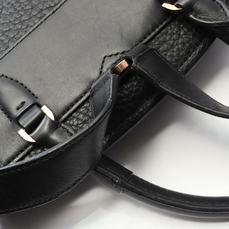 Alexander Wang PRISMA 雙肩背包,骷髏頭設計,黑色真皮,二手女款-9