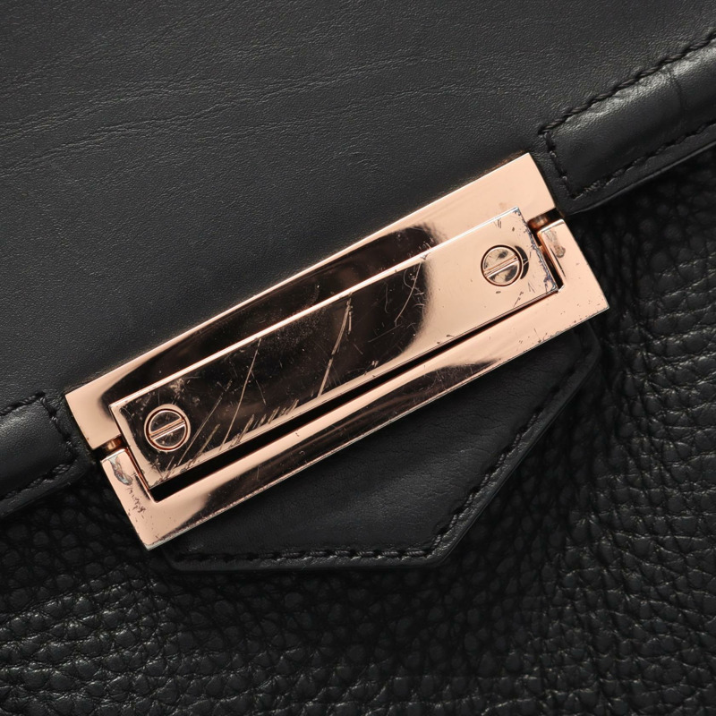 Alexander Wang PRISMA 雙肩背包,骷髏頭設計,黑色真皮,二手女款-10