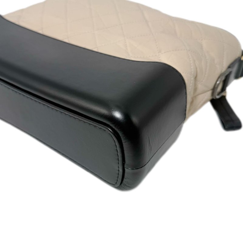  [ 1956］香奈兒 Chanel 流浪包 米色 (牛皮) 大號-8