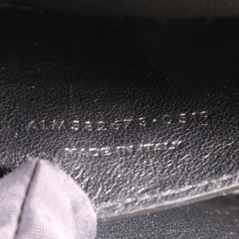 SAINT LAURENT 牛皮皮革Le 61 Camera Bag金扣肩背袋-11