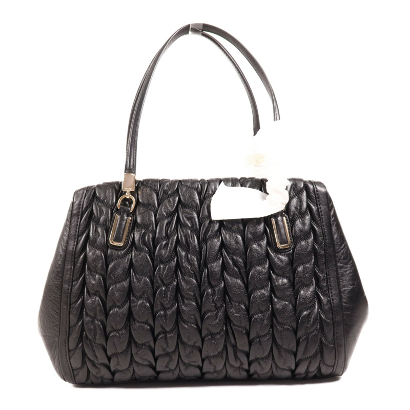 COACH 牛皮皮革2 Way Shoulder金扣手挽肩背兩用袋-1