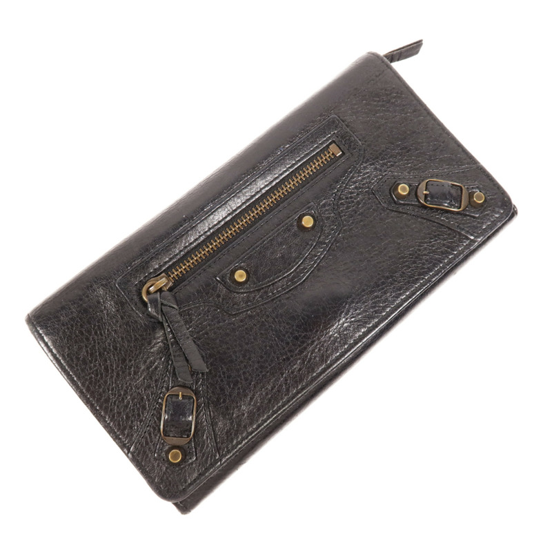 BALENCIAGA 牛皮皮革Long Wallet長錢包-2