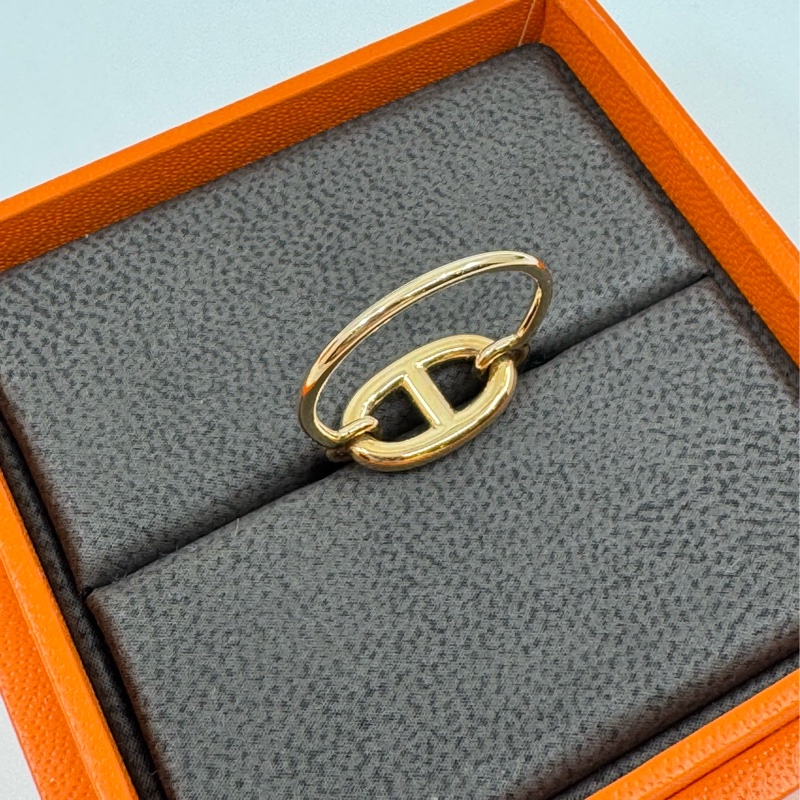 HERMÈS Chaîne d'Ancre 18k 介指-3