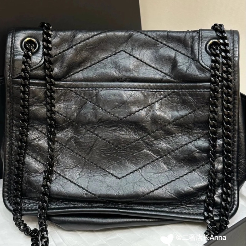 🈶購證 #9新閒置 #新款d扣 Ysl Niki SoBlack中號-11