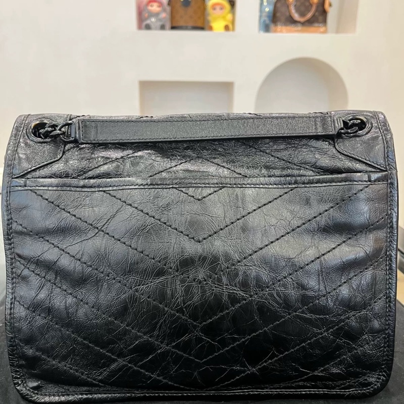 🈶購證 #9新閒置 #新款d扣 Ysl Niki SoBlack中號-17