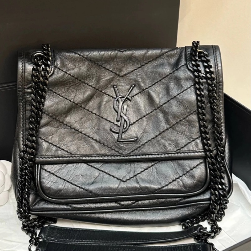 Ysl Niki soblack 中號 新款d扣 🈶台灣購證 #稀有釋出 #超甜價-9