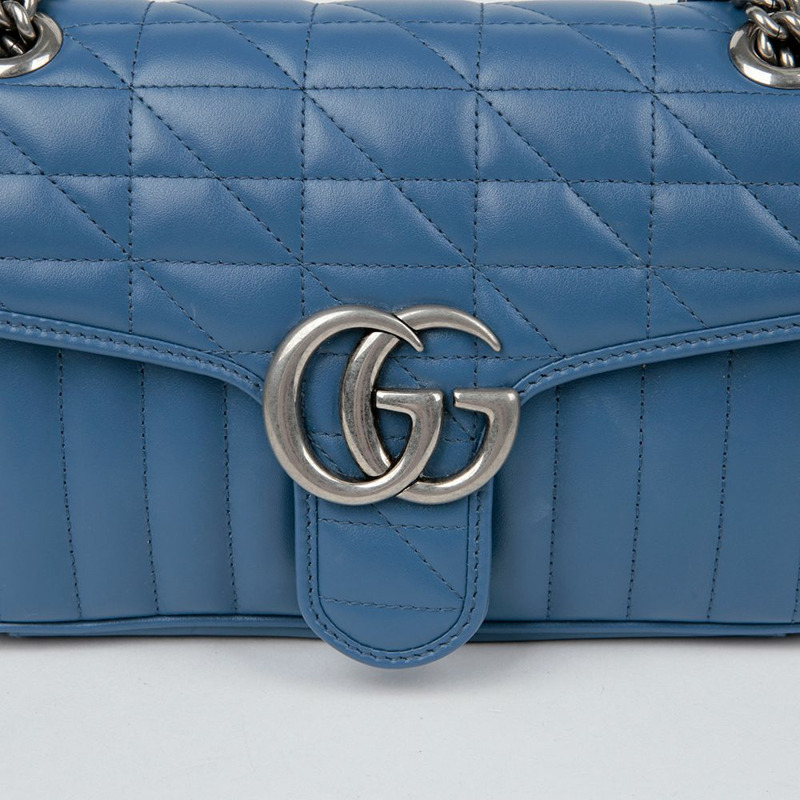 GUCCI GG Marmont 小號肩斜背包 443497-4