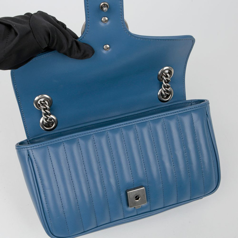 GUCCI GG Marmont 小號肩斜背包 443497-10