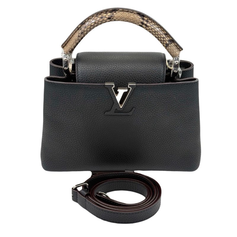 [ 2428 ]  路易威登 LOUIS VUITTON Capucines 中號 黑色（牛皮） 2018年-5