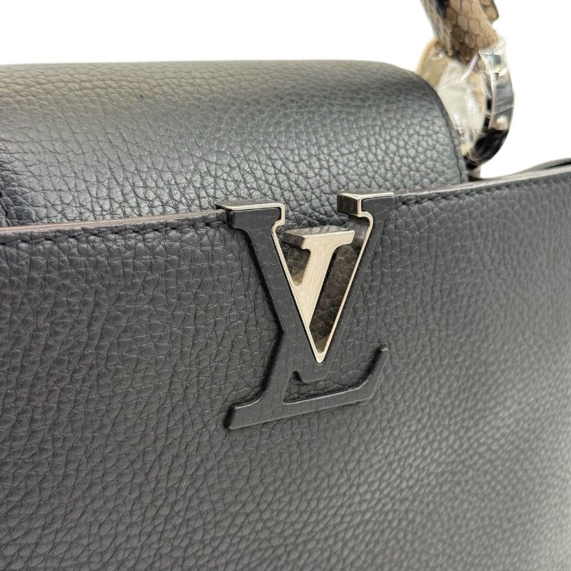 [ 2428 ]  路易威登 LOUIS VUITTON Capucines 中號 黑色（牛皮） 2018年-7