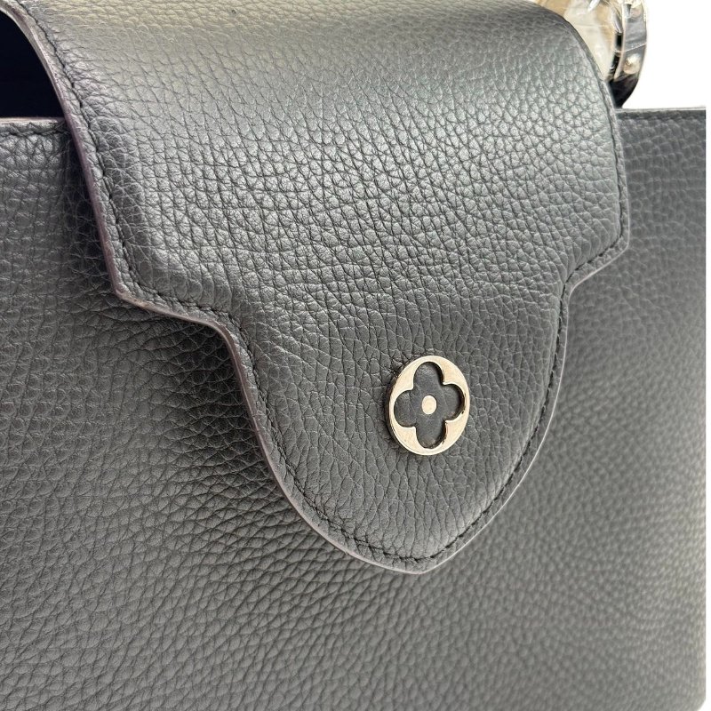 [ 2428 ]  路易威登 LOUIS VUITTON Capucines 中號 黑色（牛皮） 2018年-8