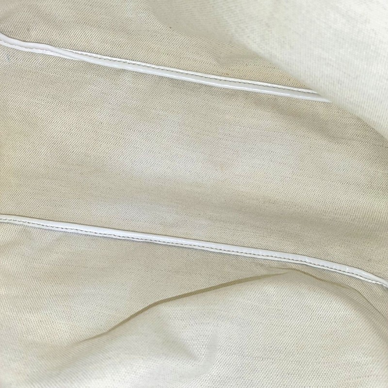 GOYARD Saint Louis 小號 白色塗層 帆布印花手提包 銀色五金 子袋-13