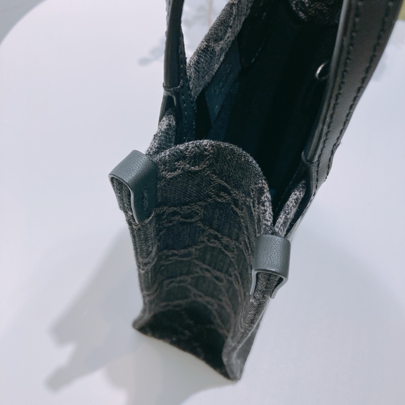 TW4498 Gucci 古馳 Ophidia 迷你小托特 黑色牛仔包 Mini Ophidia GG Shoulder Bag Denim Black-9