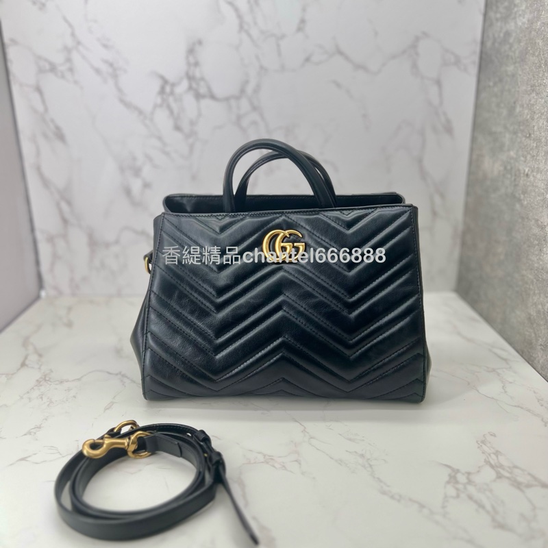 💗香緹國際精品💗 Gucci 馬蒙手提肩背包-1