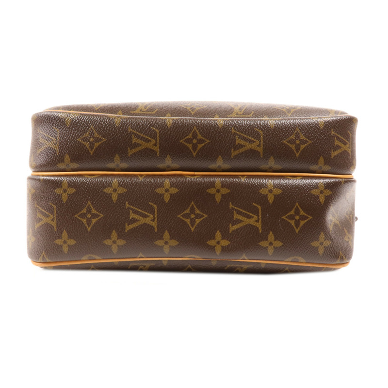 LOUIS VUITTON Monogram Reporter PM金扣肩背袋-3