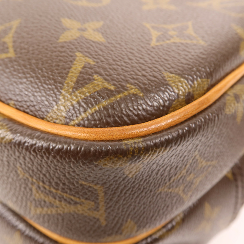 LOUIS VUITTON Monogram Reporter PM金扣肩背袋-8