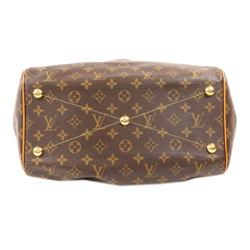 LOUIS VUITTON Monogram Tivoli GM金扣肩背袋-3