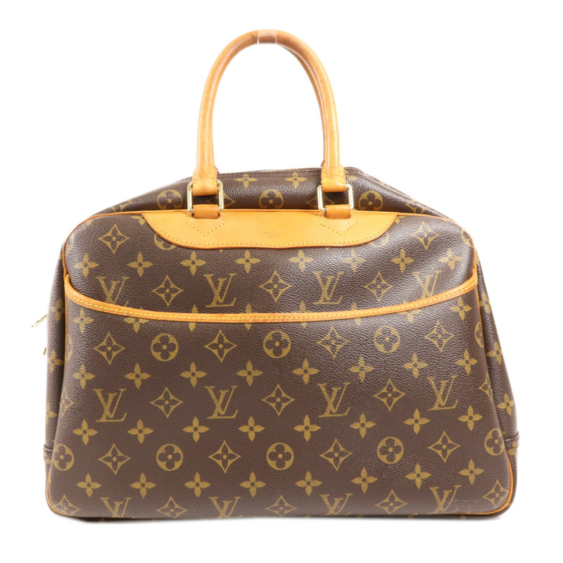 LOUIS VUITTON Monogram Deauville金扣手挽袋-0