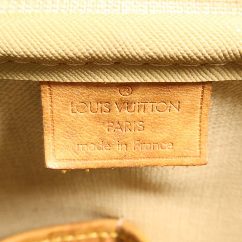 LOUIS VUITTON Monogram Deauville金扣手挽袋-5