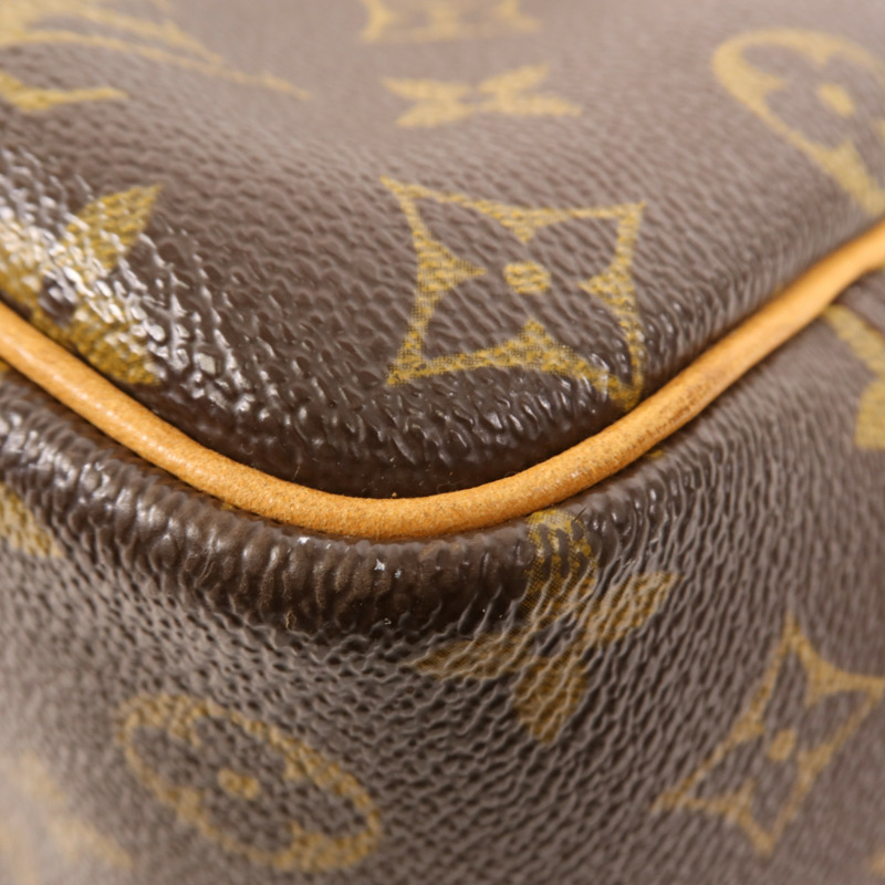 LOUIS VUITTON Monogram Deauville金扣手挽袋-10
