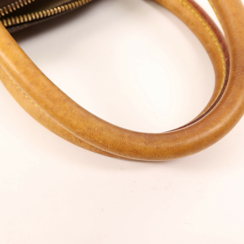 LOUIS VUITTON Monogram Deauville金扣手挽袋-15