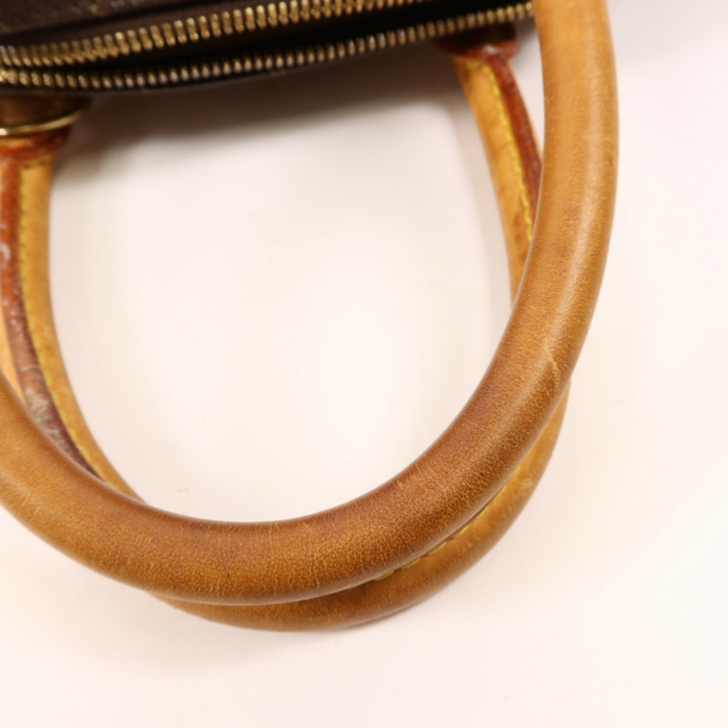 LOUIS VUITTON Monogram Deauville金扣手挽袋-16