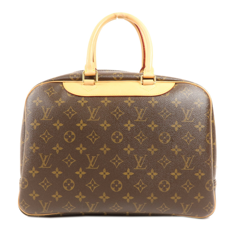 LOUIS VUITTON Monogram Deauville金扣手挽袋-1