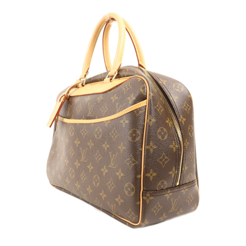 LOUIS VUITTON Monogram Deauville金扣手挽袋-2