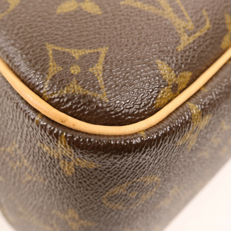 LOUIS VUITTON Monogram Deauville金扣手挽袋-12