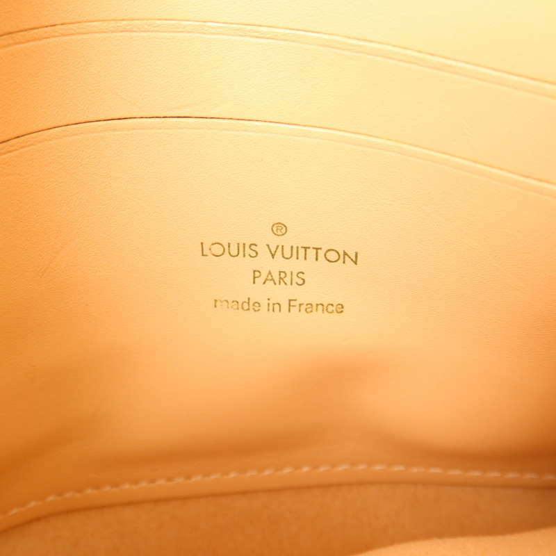 LOUIS VUITTON Damier Double Zip Pochette金扣鏈帶肩背袋-5