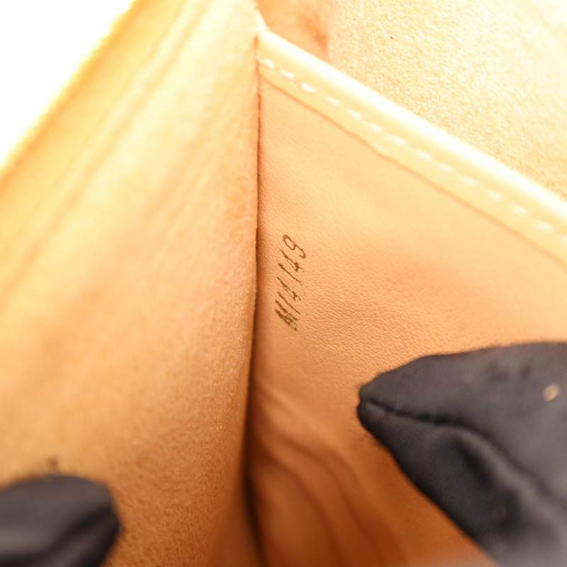 LOUIS VUITTON Damier Double Zip Pochette金扣鏈帶肩背袋-6