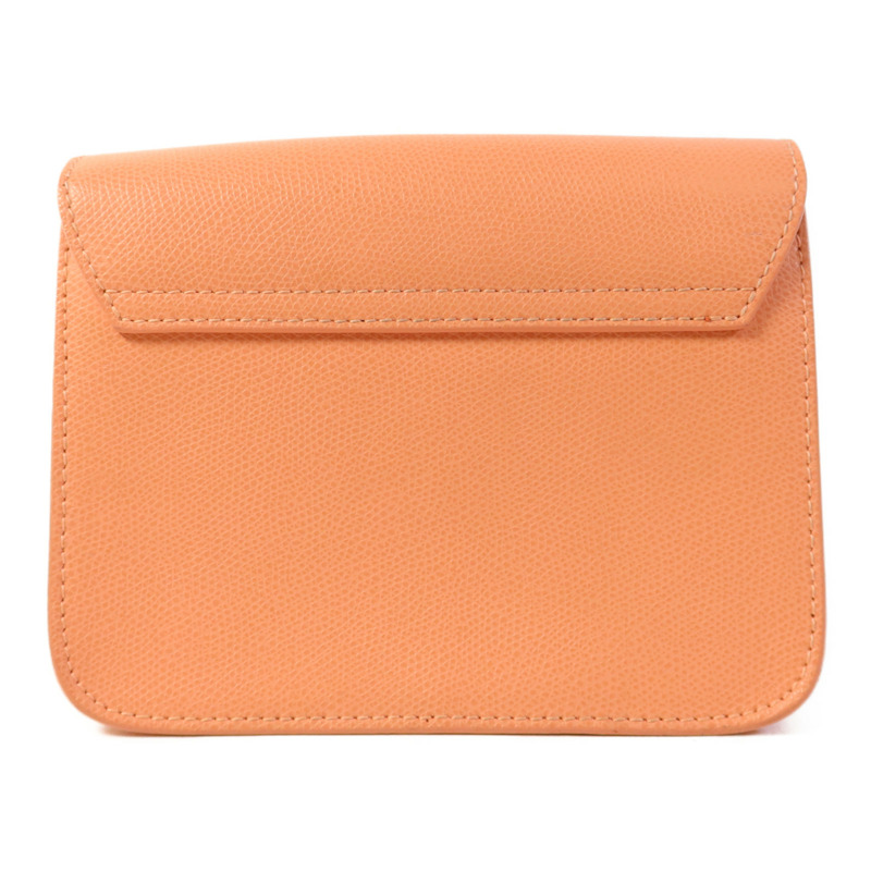 Furla 牛皮皮革Chain Shoulder Bag金扣鏈帶肩背袋-1