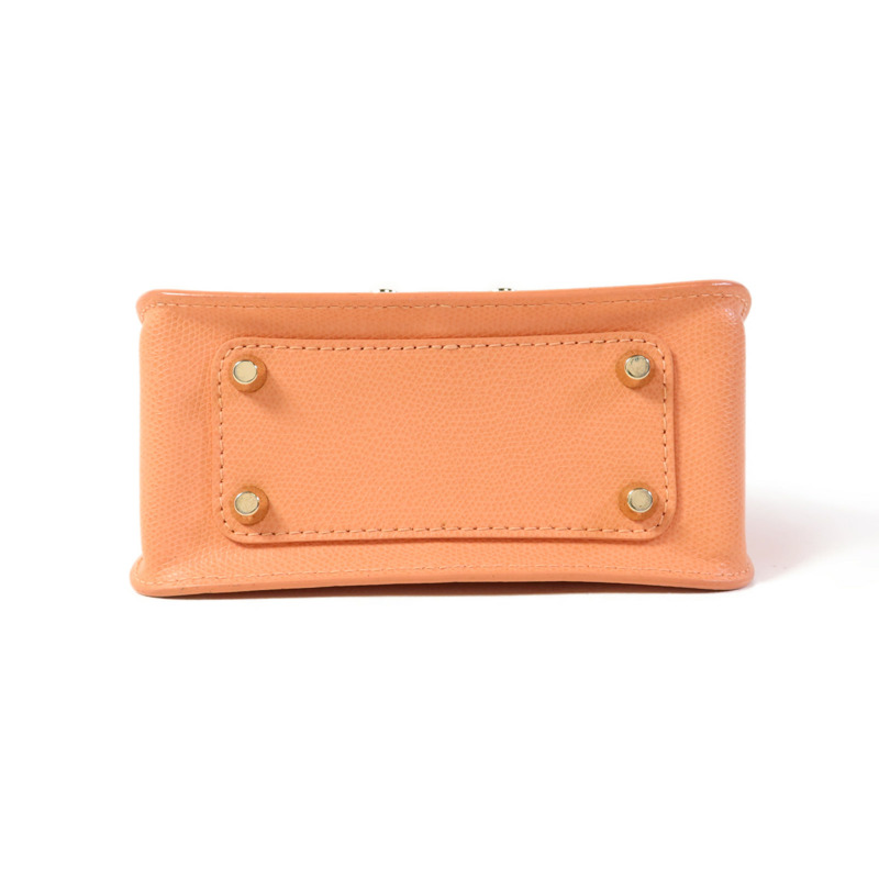 Furla 牛皮皮革Chain Shoulder Bag金扣鏈帶肩背袋-3