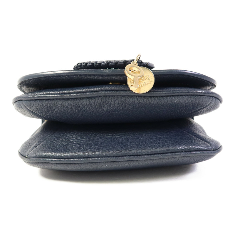 SEE BY CHLOE 牛皮皮革Shoulder Bag金扣肩背袋-3