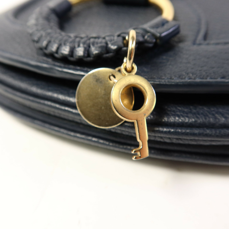 SEE BY CHLOE 牛皮皮革Shoulder Bag金扣肩背袋-11