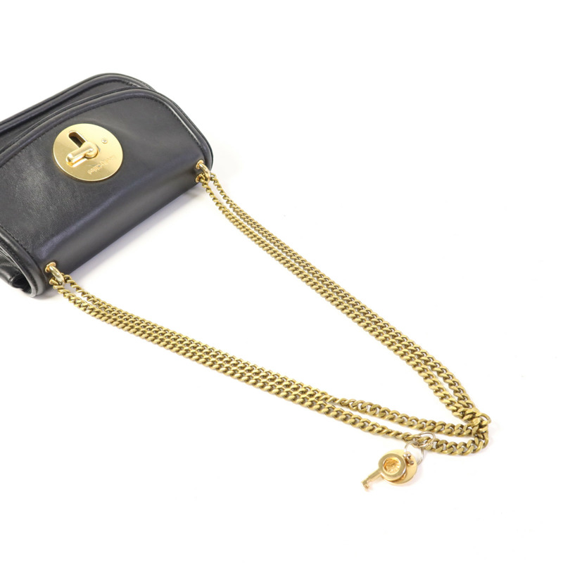 SEE BY CHLOE 牛皮皮革Chain Shoulder Bag金扣鏈帶肩背袋-5