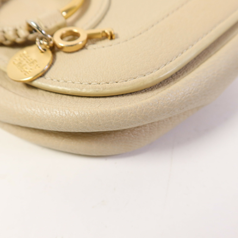 SEE BY CHLOE 牛皮皮革Shoulder Bag金扣肩背袋-13