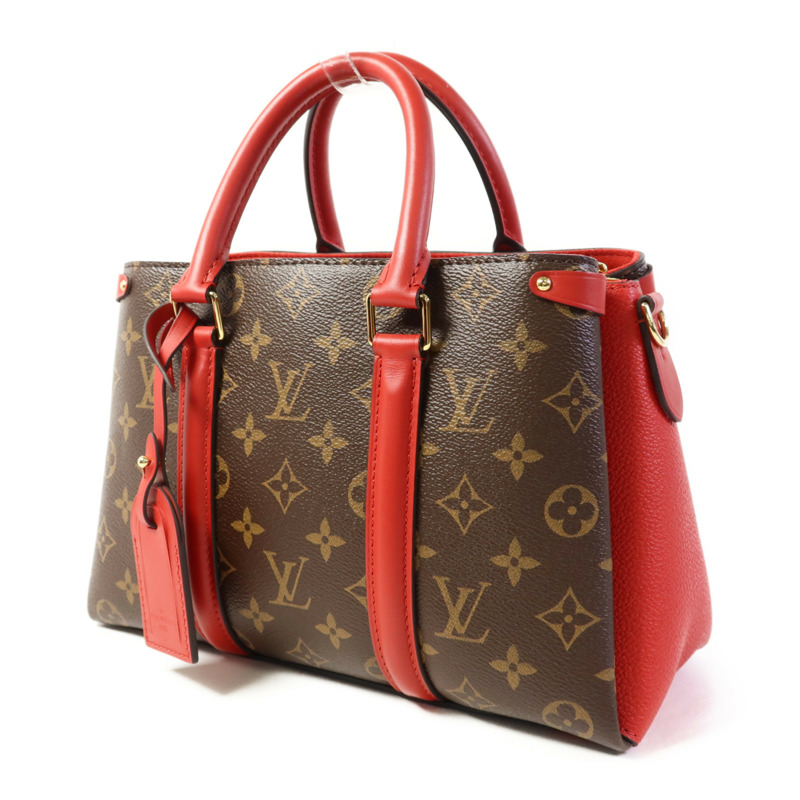 LOUIS VUITTON Monogram Soufflot BB金扣手挽肩背兩用袋-2