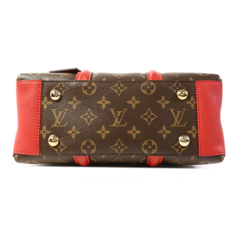 LOUIS VUITTON Monogram Soufflot BB金扣手挽肩背兩用袋-3