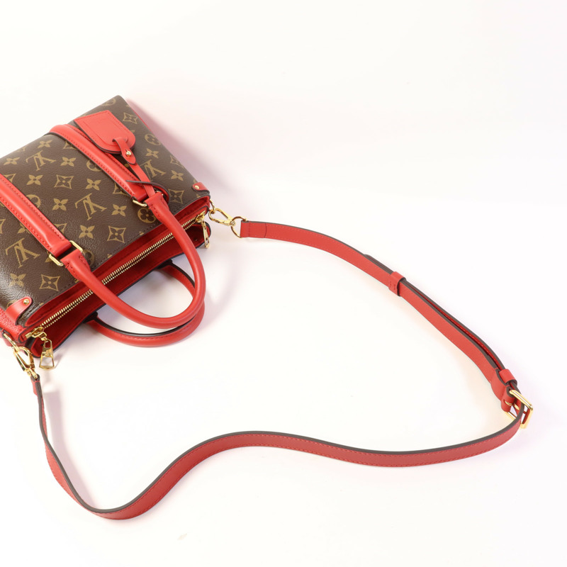 LOUIS VUITTON Monogram Soufflot BB金扣手挽肩背兩用袋-6
