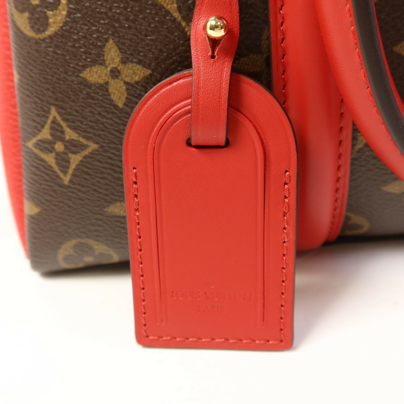 LOUIS VUITTON Monogram Soufflot BB金扣手挽肩背兩用袋-7