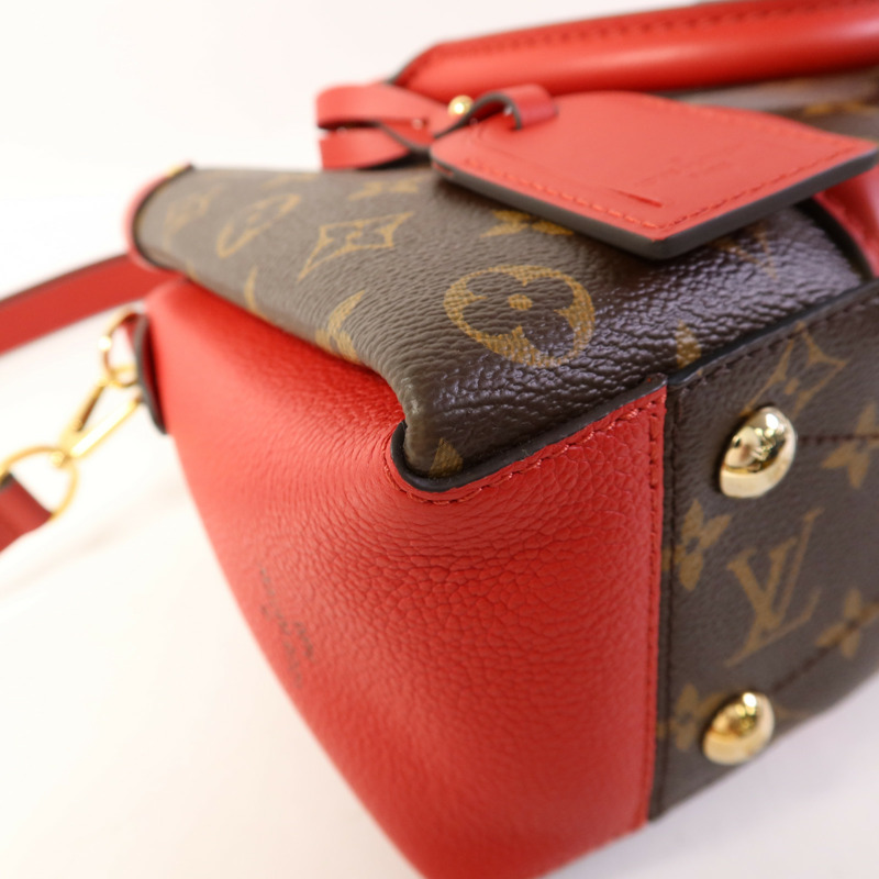 LOUIS VUITTON Monogram Soufflot BB金扣手挽肩背兩用袋-11
