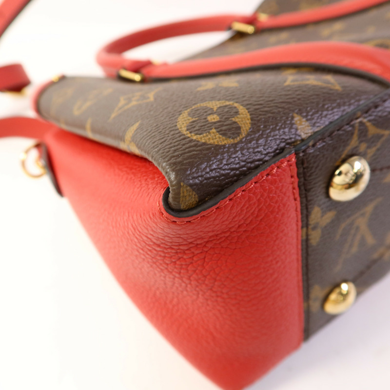 LOUIS VUITTON Monogram Soufflot BB金扣手挽肩背兩用袋-13