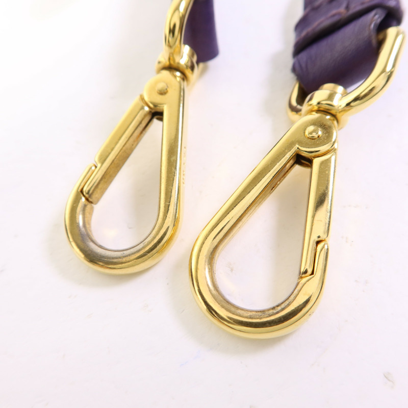 PRADA 牛皮皮革2 Way Shoulder Bag金扣手挽肩背兩用袋-11