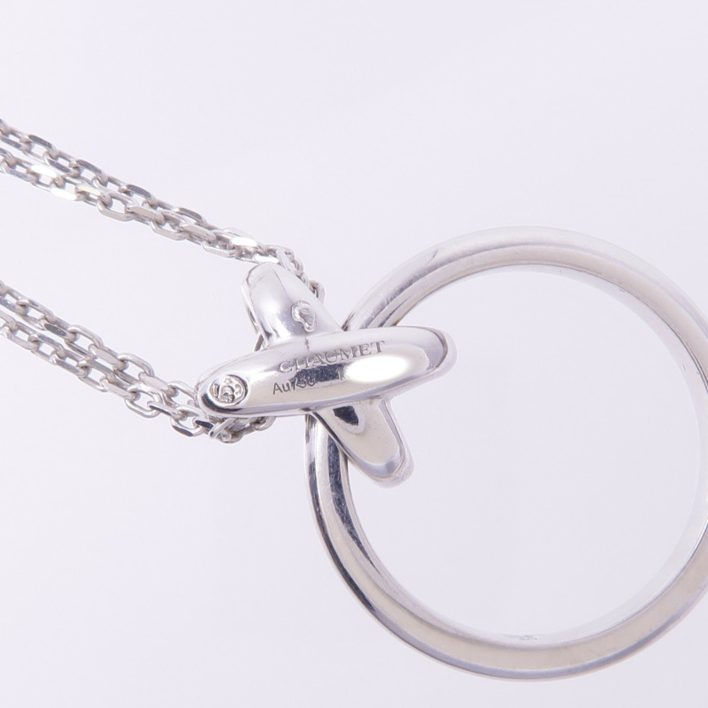 Chaumet 18K白金Diamond Necklace鑽石項鍊-5